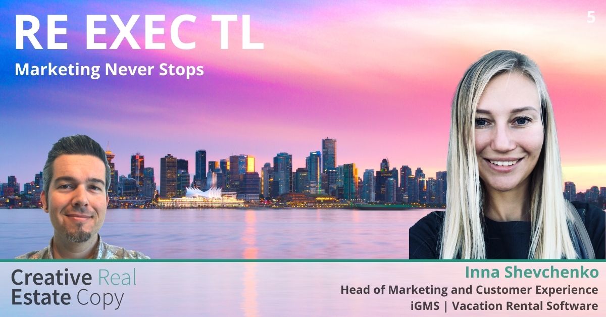 Real Estate Executive Thought Leadership Podcast | Inna Shevchenko